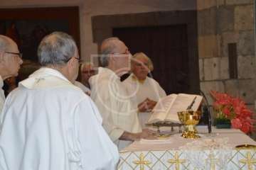 Misa y procesión de San Juan Bautista por el casco antiguo de Telde (Foto TA)
